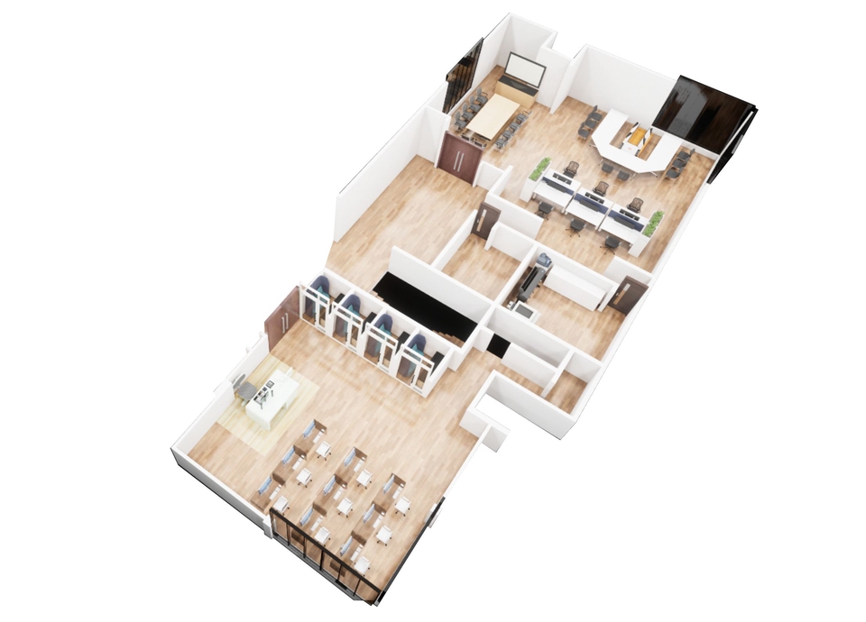 3D & Perspektif - DESAIN 3D FLOOR PLAN AND INTERIOR - 3