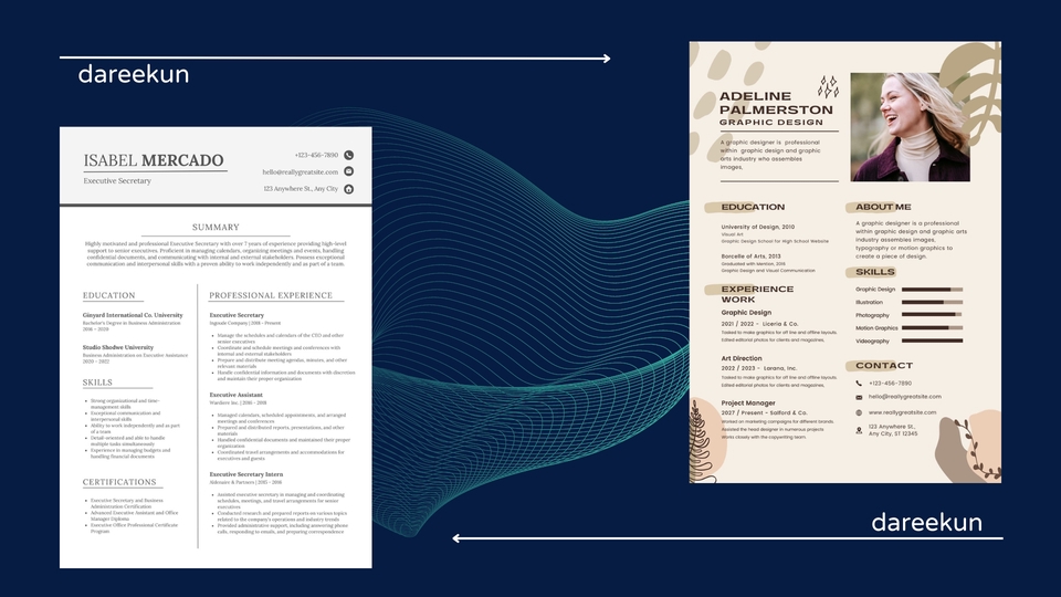 Portfolio & Resume - Desain CV Murah - 3