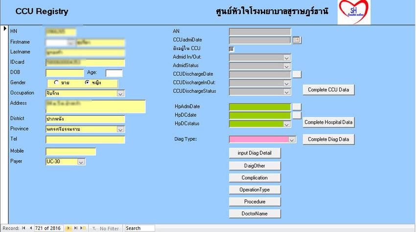 Desktop Application - รับพัฒนาฐานข้อมูลด้วย Access หรือ Excel หรือ SQL Server ให้ใช้งานแบบ Online - 2