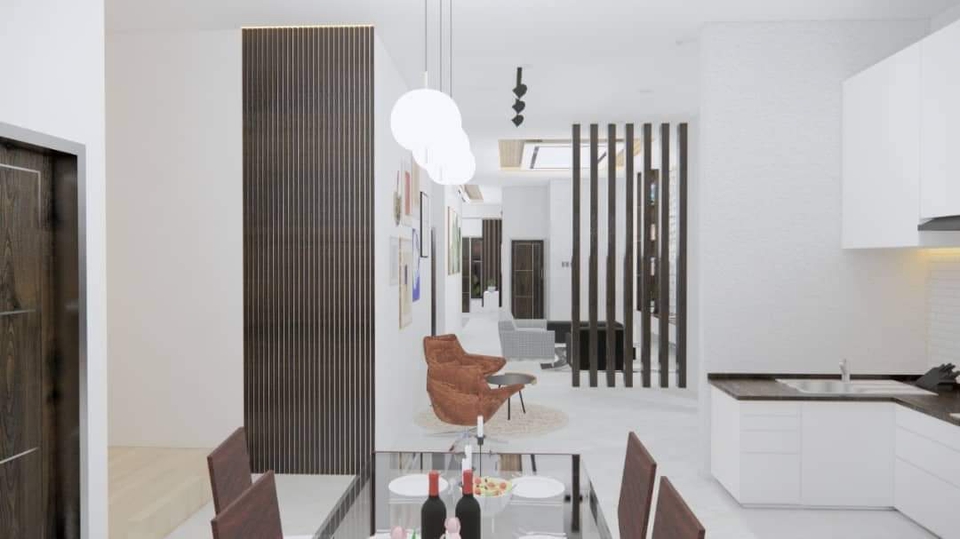 3D & Perspektif - DESAIN INTERIOR 3D | RENDERING | GAMBAR KERJA - 6