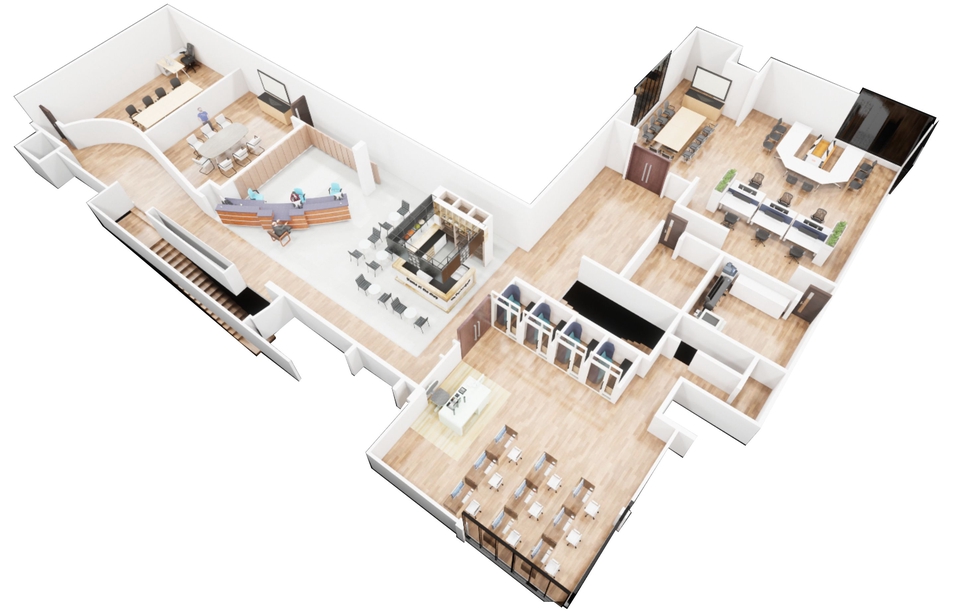 3D & Perspektif - DESAIN 3D FLOOR PLAN AND INTERIOR - 2