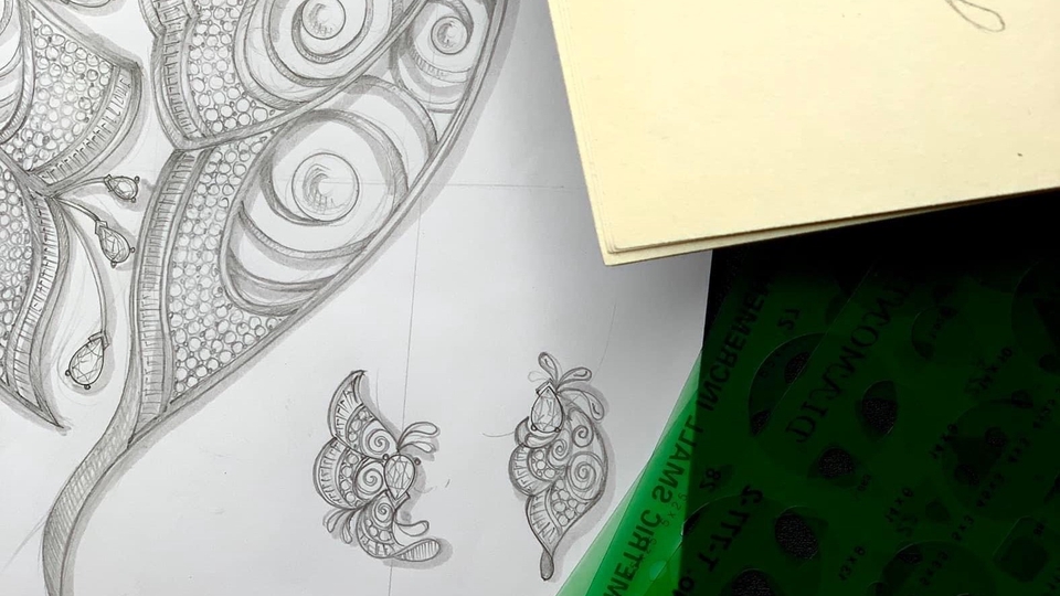 วาด/ออกแบบแพทเทิร์นเสื้อผ้า - ออกแบบเครื่องประดับ - 12