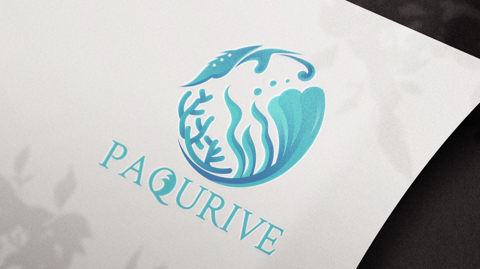 Jasa Desain Logo Online, Logo Bisnis Kreatif  dengan Paqurive.