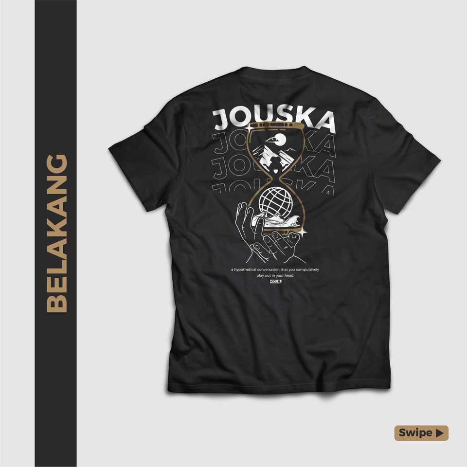 Desain Kaos & Motif - Desain Kaos Custom streetwear atau tipografi - 4