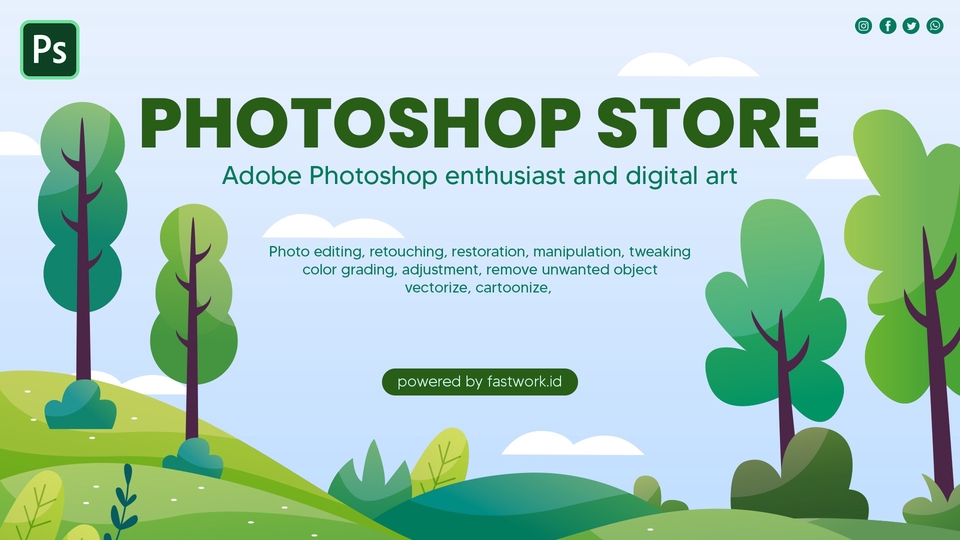 Edit Gambar & Photoshop - Editing Foto Photoshop, Digital Manipulation - 1