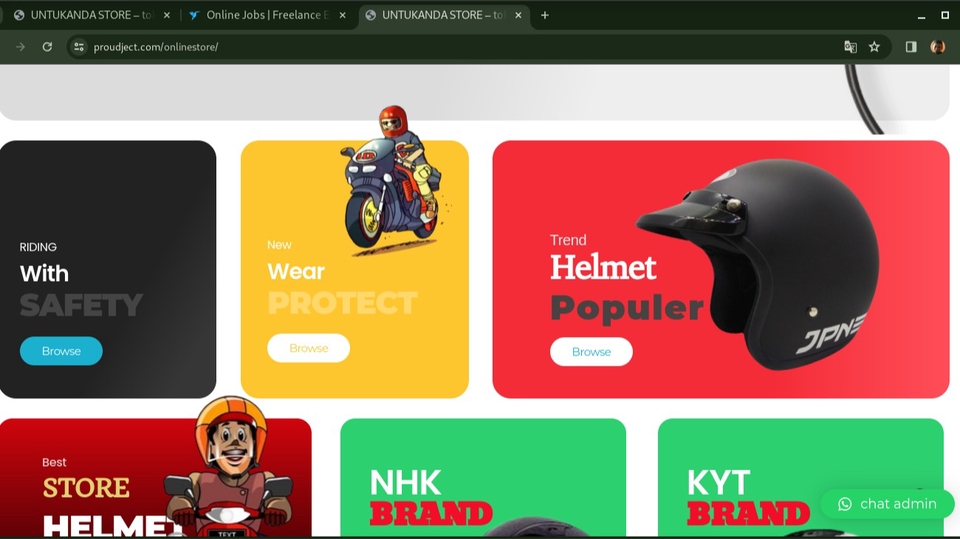 Jasa Pembuatan Website Terbaik dan Profesional - website toko online