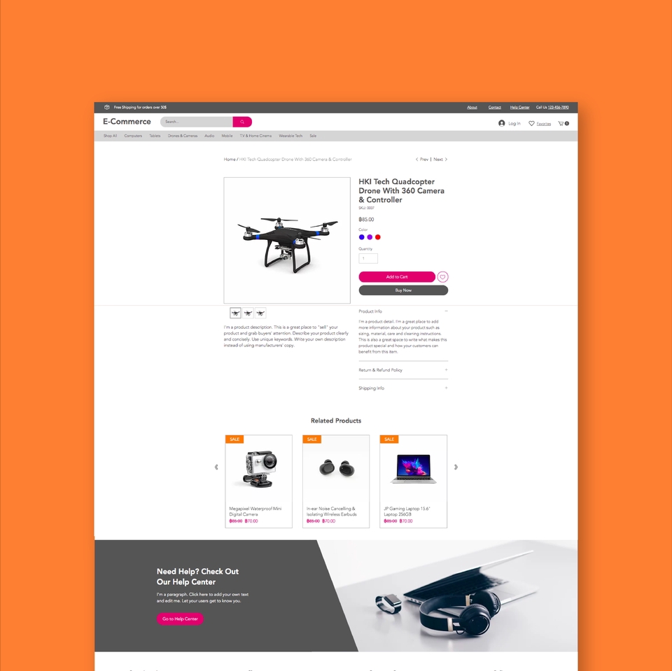 UX/UI Design for Web & App - ระบบเว็บไซต์บทความ, พอดแคสต์, ขายสินค้าออนไลน์, ขายตั๋วออนไลน์ และให้ข้อมูลผลิตภัณฑ์ บริการของแบรนด์ - 5