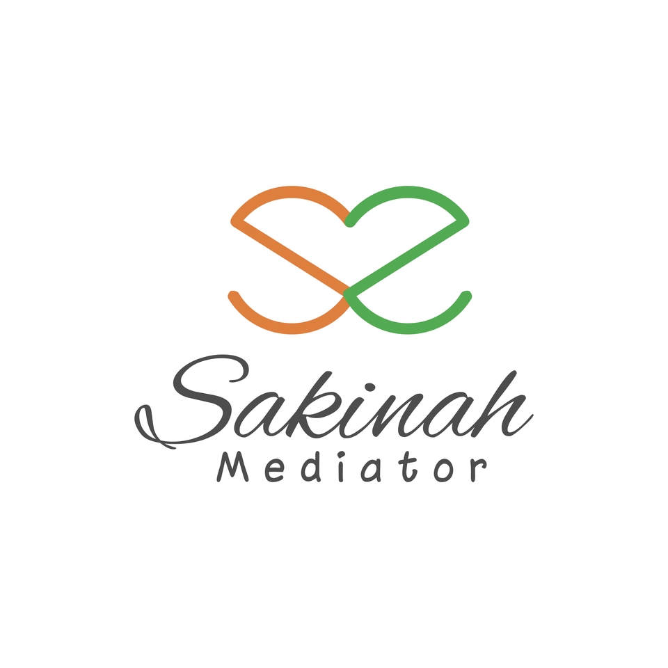 Logo Sakinah Mediator, desain logo online untuk mediator, buat logo mediator, jasa desain logo mediator, logo perusahaan mediator, logo untuk website mediator