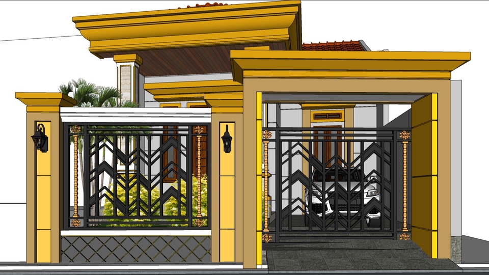 Denah, 3Dimensi dan Animasi Bangunan