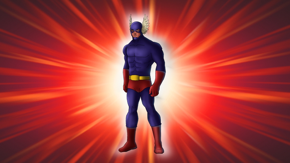 Jasa motion graphic untuk membuat animasi superhero dengan kualitas profesional.