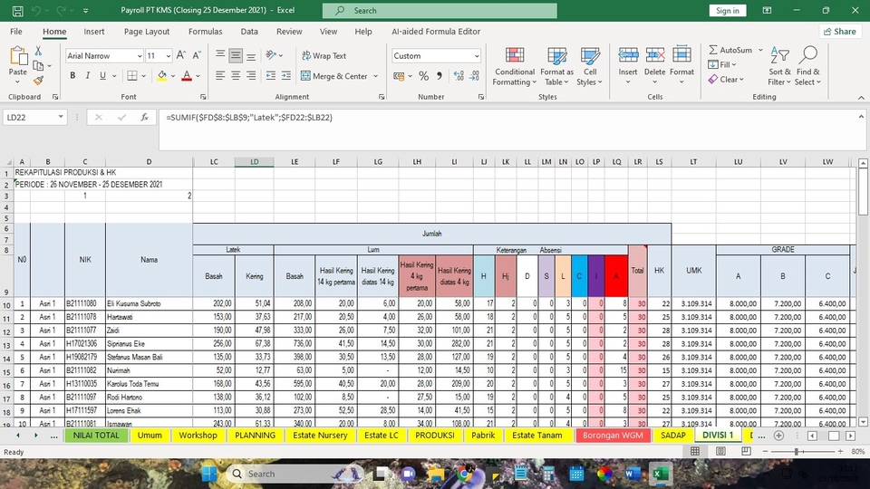 Entri Data - Penginputan Data Profesional - 1
