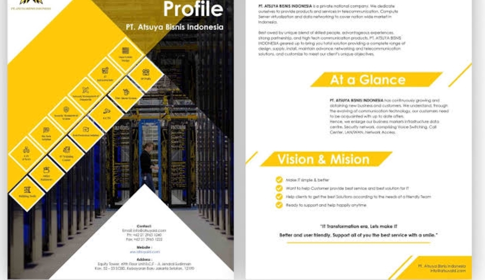 Portfolio & Resume - MEMBUAT COMPANY PROFILE / RESUME / PORTOFOLIO - 4