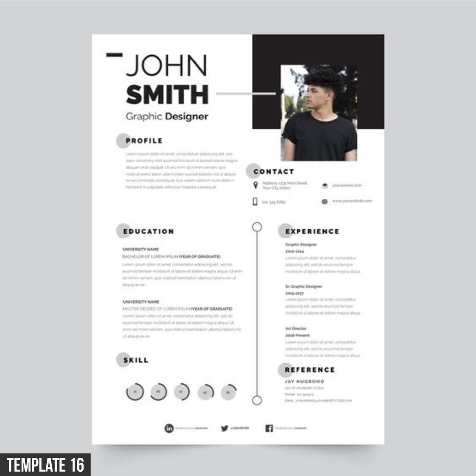 Portfolio & Resume - DESAIN CV KREATIF, CV ATS, RESUME, COVER LETTER & PORTFOLIO SEDERHANA (1 Hari Jadi) - 16