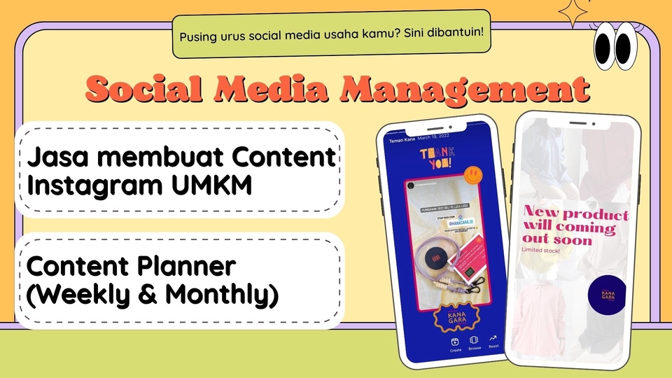 Jasa Digital Marketing / Pemasaran Online Terbaik - Jasa Buat Konten Feeds, dan Social Media Management