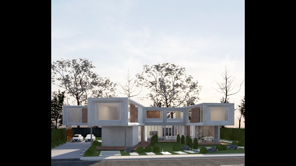 3D Perspective - รับทำภาพ Perspective+ขึ้นโมเดล interior Exterior render ออกแบบตามต้องการ - 4