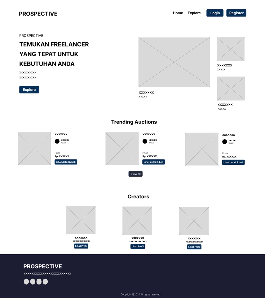 Jasa Lainnya - Membuat rancangan UML/DFD/ERD, Wireframe/Mockup - 7