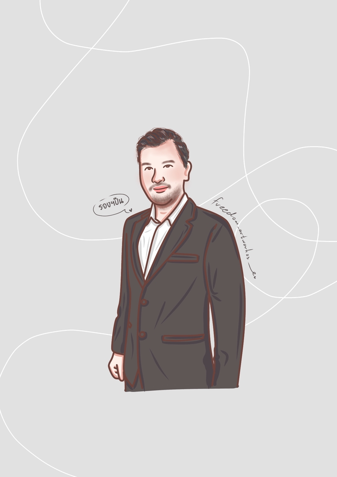 วาดภาพการ์ตูน - วาดภาพมินิมอล cute cute - 31