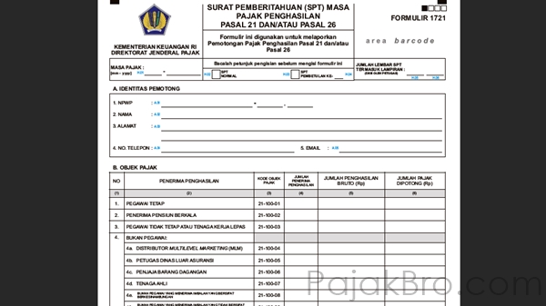 Akuntansi dan Keuangan - SPT Masa 1 hari jadi - 3