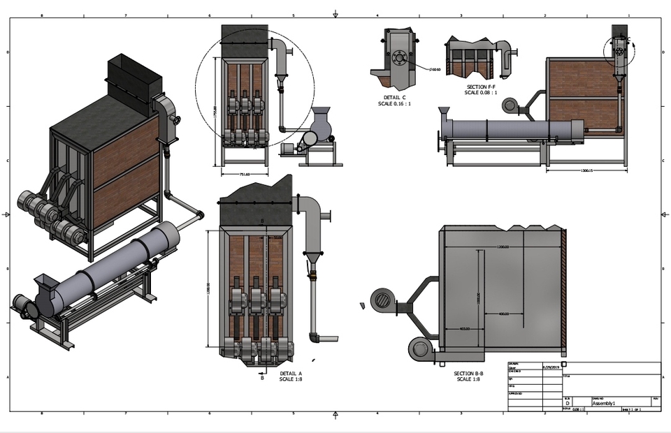 CAD Drawing - CAD DRAWING 2D DAN 3D - 6