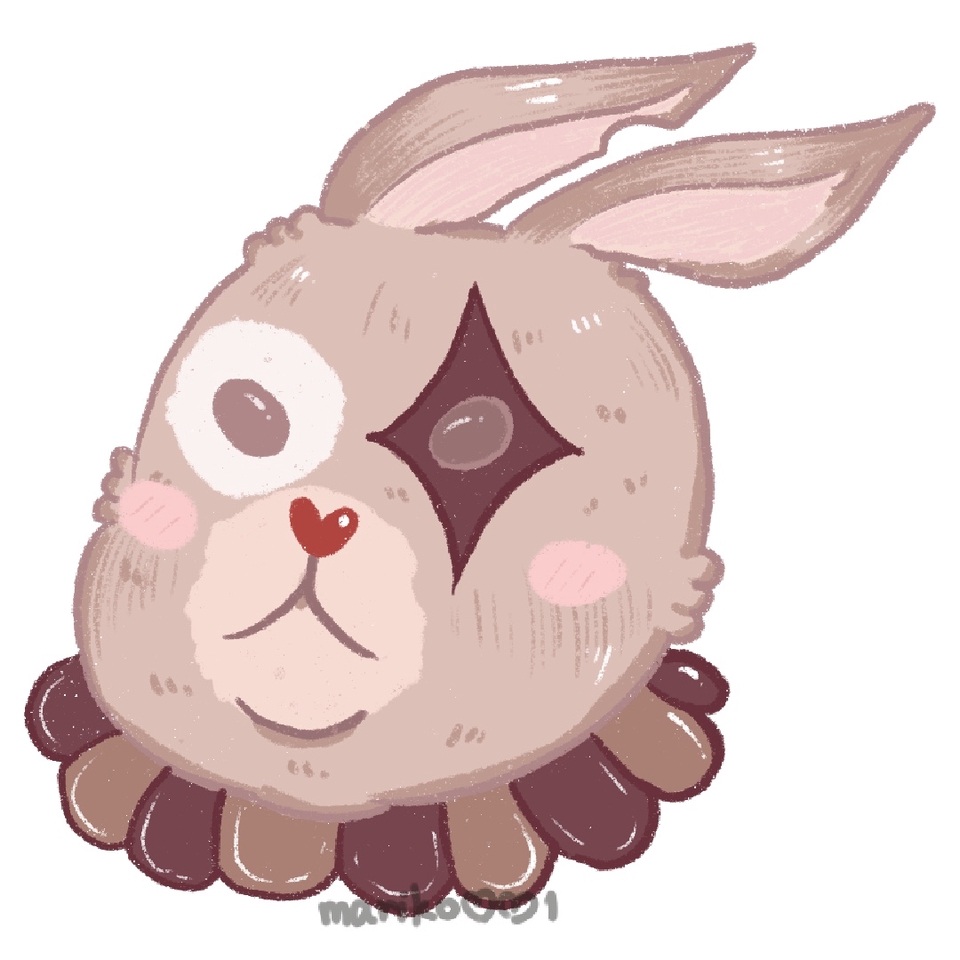 ภาพวาดเวกเตอร์กระต่ายน่ารักน่ารักน่ารัก