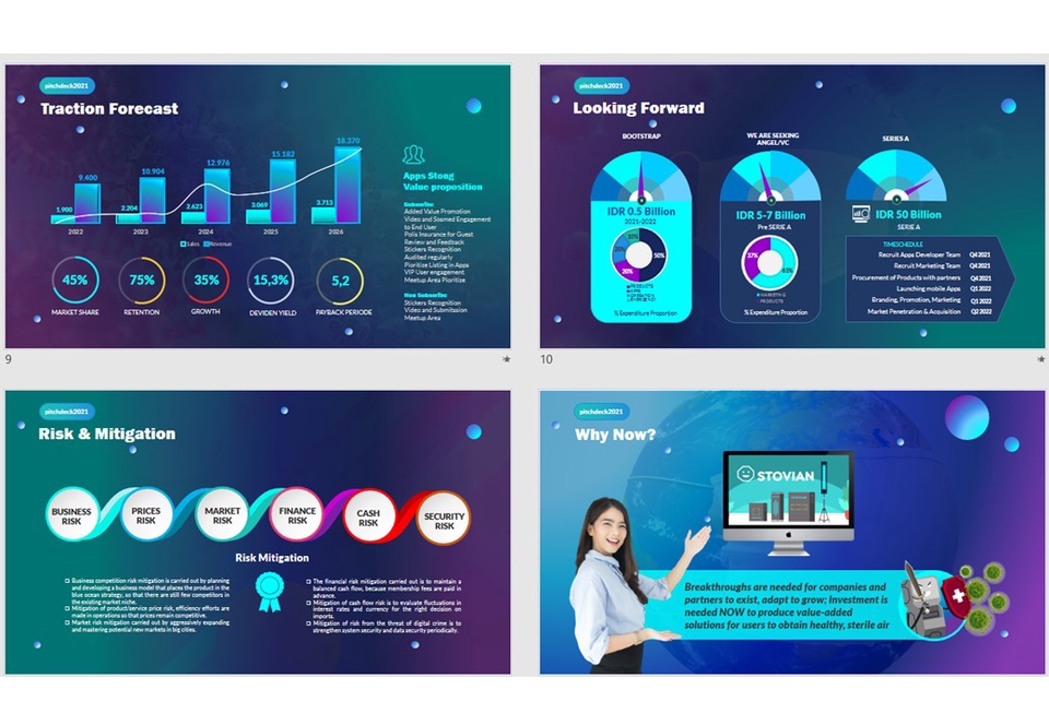 Mulai Bisnis/Start-up - PITCH DECK Investasi (Angel / VC) dan Marketing - 8