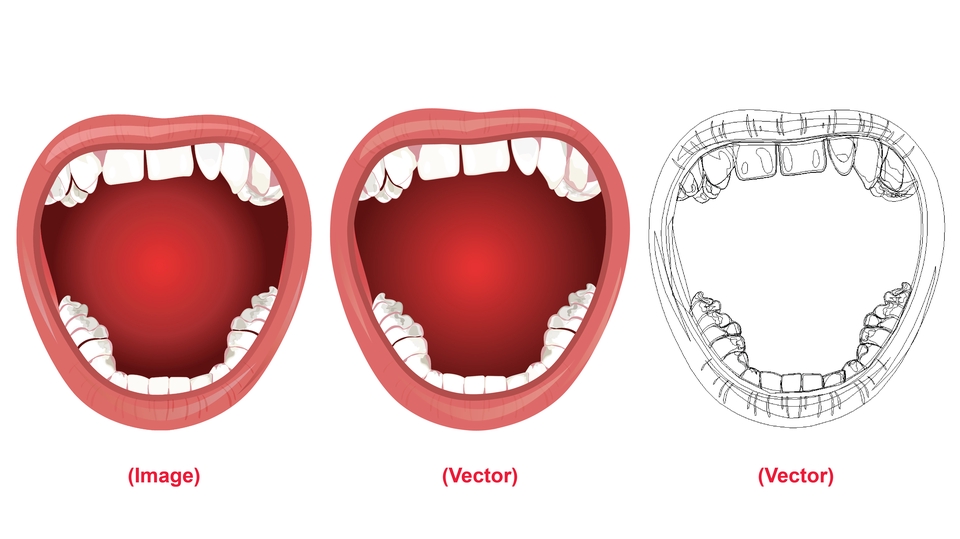 เปลี่ยนรูปเป็นเวกเตอร์ - Draft รูปภาพ&โลโก้ ให้เป็น Vector ด้วยโปรแกรม illustrator (Ai) - 7