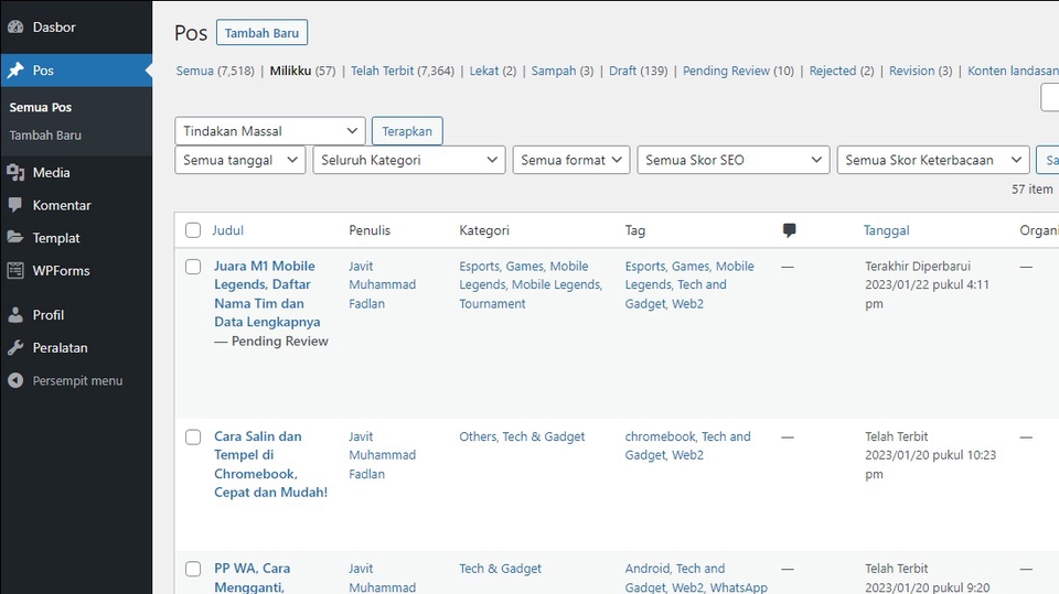 Penulisan Konten - Penulisan Konten Artikel SEO, 100% Original Lolos Plagiasi Mulai dari 25 Ribu per Artikel - 8