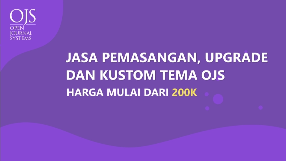 Web Development - Pemasangan,Upgrade,Kustomisasi Tema Open Journal System (OJS) - 1