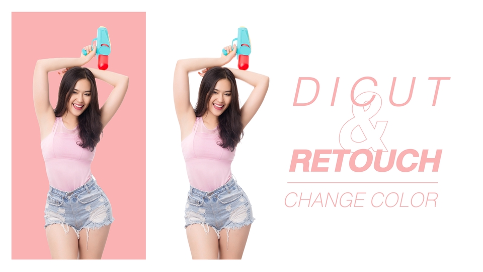 ไดคัท & Photoshop - รับ Dicut / Retouch / ไดคัท รีทัช ตัดต่อ เปลี่ยนแปลงสี - 1