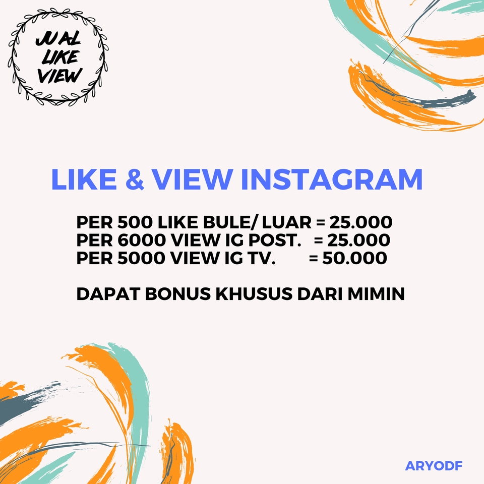 Tambah Followers - Like dan View Instagram - 2