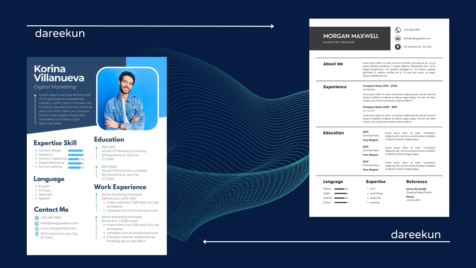 Portfolio & Resume - Desain CV Murah - 5