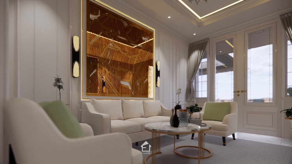 3D & Perspektif - Desain 3D Interior + Render & Animasi - 1