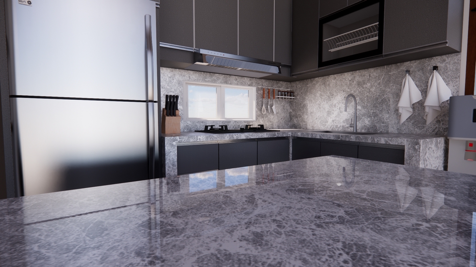 3D & Perspektif - Desain 3d Interior untuk Hunian & Komersial impian anda - 3