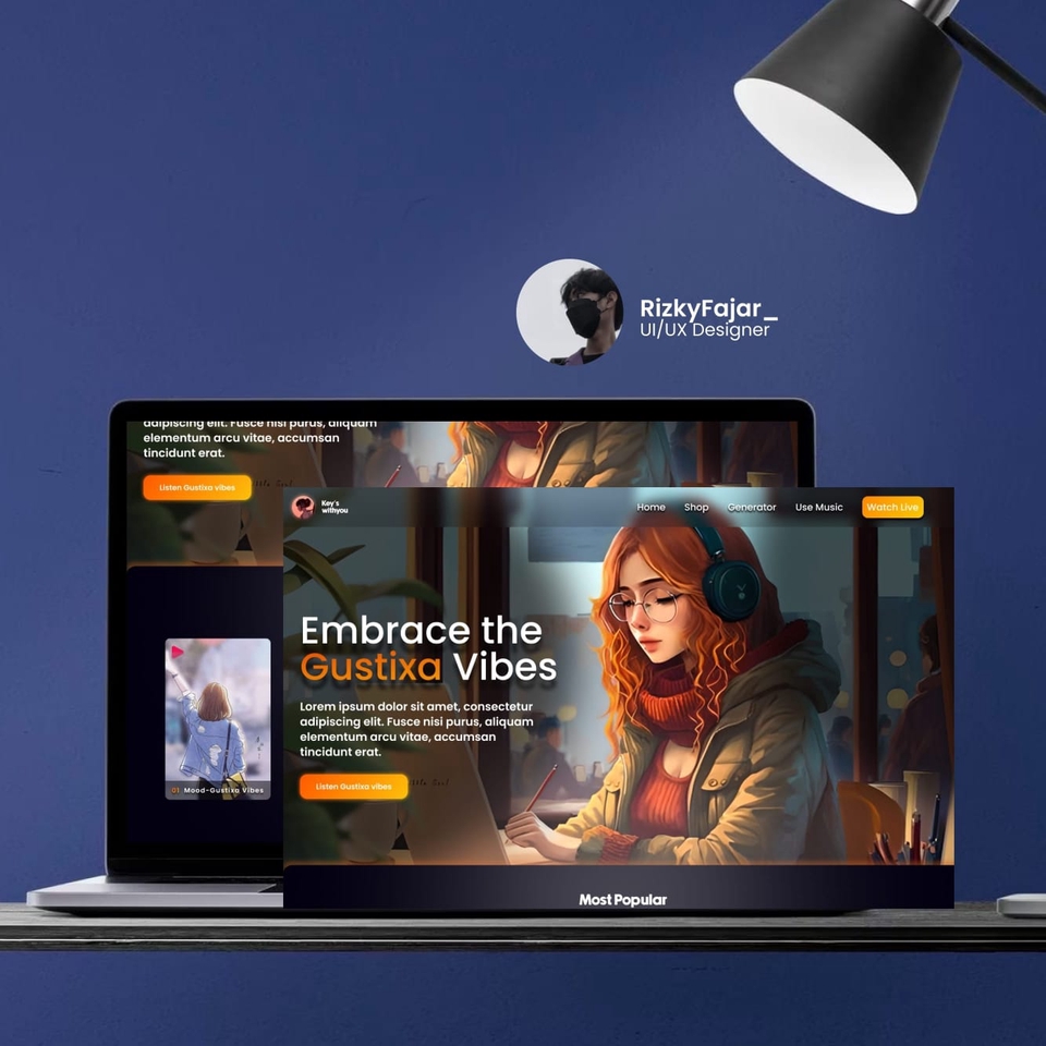 UI & UX Design - UIUX MODERN WEBSITE - 3