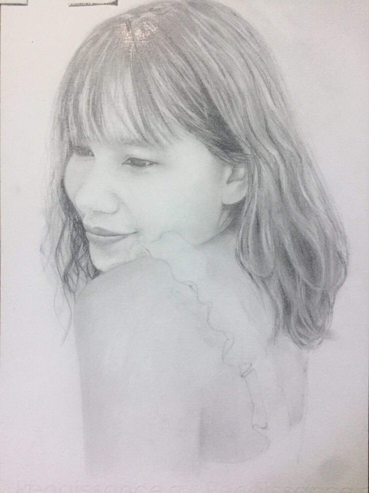 วาดภาพเหมือน Portrait - Drawing Portrait No. 01 - 7