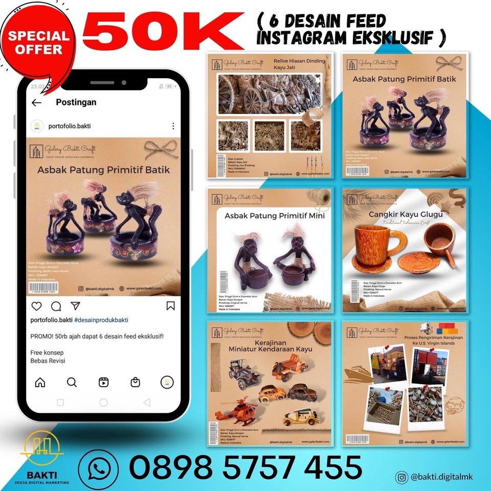 Banner Online - Promo desain feed IG - 3