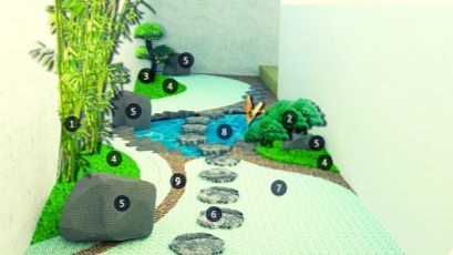 3D & Perspektif - Landscape Design / desain taman rumah, vertical garden, roof top dll - 7