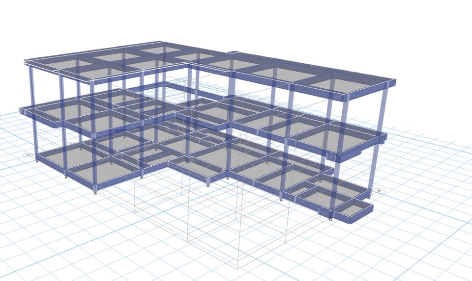เขียนแบบวิศวกรรมและออกแบบโครงสร้าง - รับงานออกแบบ เขียนแบบ และขึ้น3dโครงสร้าง - 3
