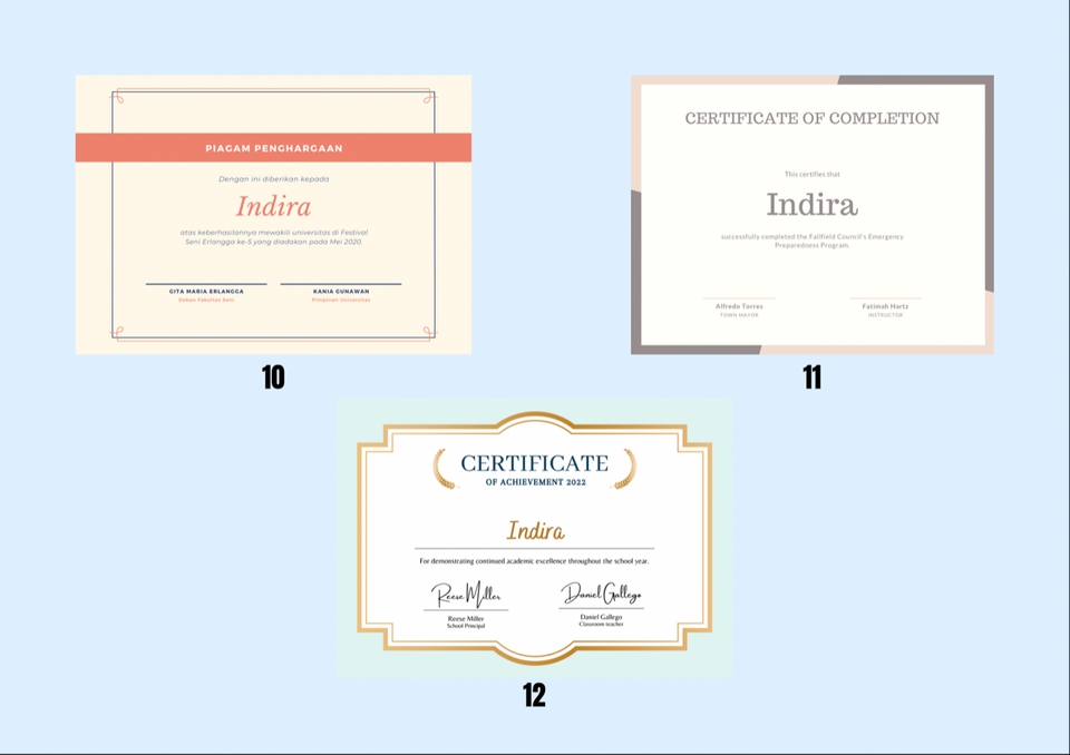 Jasa Lainnya - DESAIN SERTIFIKAT 1 HARI JADI - 8