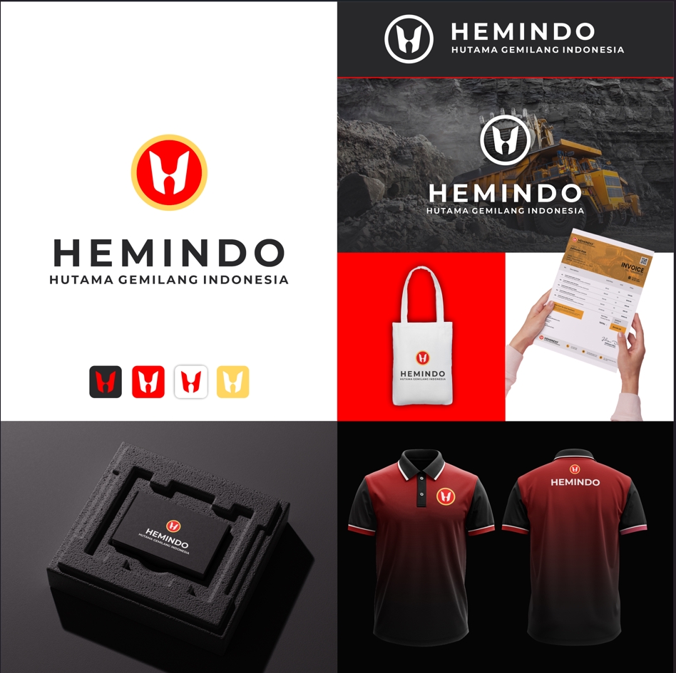 Jasa desain logo Hemindo, logo desain, buat logo, desain logo online, logo keren, logo perusahaan, logo online shop, logo komunitas, logo club bola, logo esport, logo website