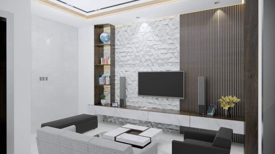 3D & Perspektif - DESAIN INTERIOR 3D | RENDERING | GAMBAR KERJA - 4
