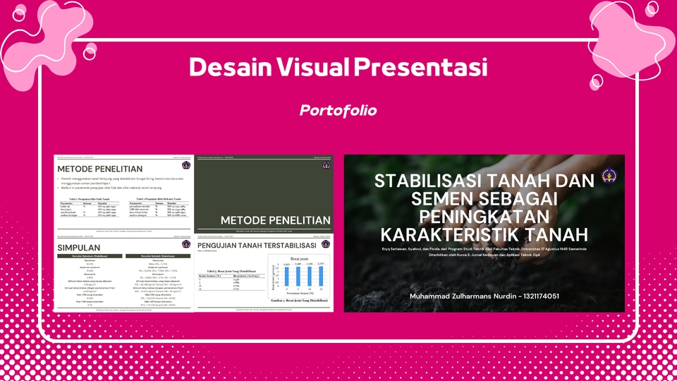 Jasa desain presentasi powerpoint, pembuatan slide presentasi profesional, desain powerpoint murah, membuat presentasi untuk skripsi.