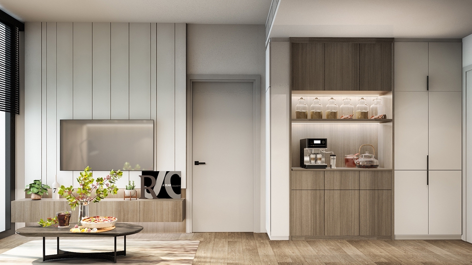 ออกแบบตกแต่งภายในและภายนอก - บ้าน ที่พักอาศัย ร้านอาหาร รับทำออกแบบภายใน,แบบก่อสร้างinterior, 3d - 5