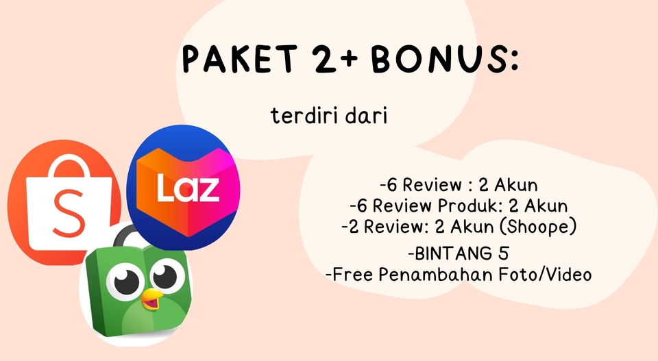 Memberi Review - JASA REVIEW PRODUK MATKETPLACE (SHOOPE, LAZADA, TOKOPEDIA) - 3