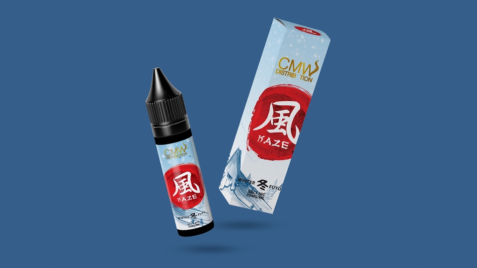 Label & Kemasan - Desain Label & Packaging Produk E-liquid Vape - 4