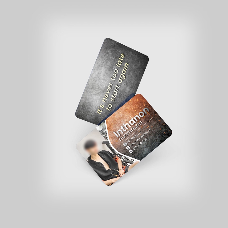 สื่อสิ่งพิมพ์และนามบัตร - ออกแบบรูปสกรีนบัตร NFC Card นามบัตรดิจิตัล - 13