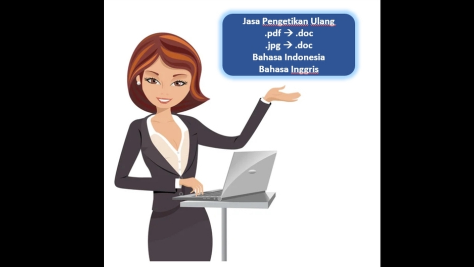 Pengetikan Umum - Pengetikan Ulang PDF dan JPG ke Ms. Word (Zero Error) - 1