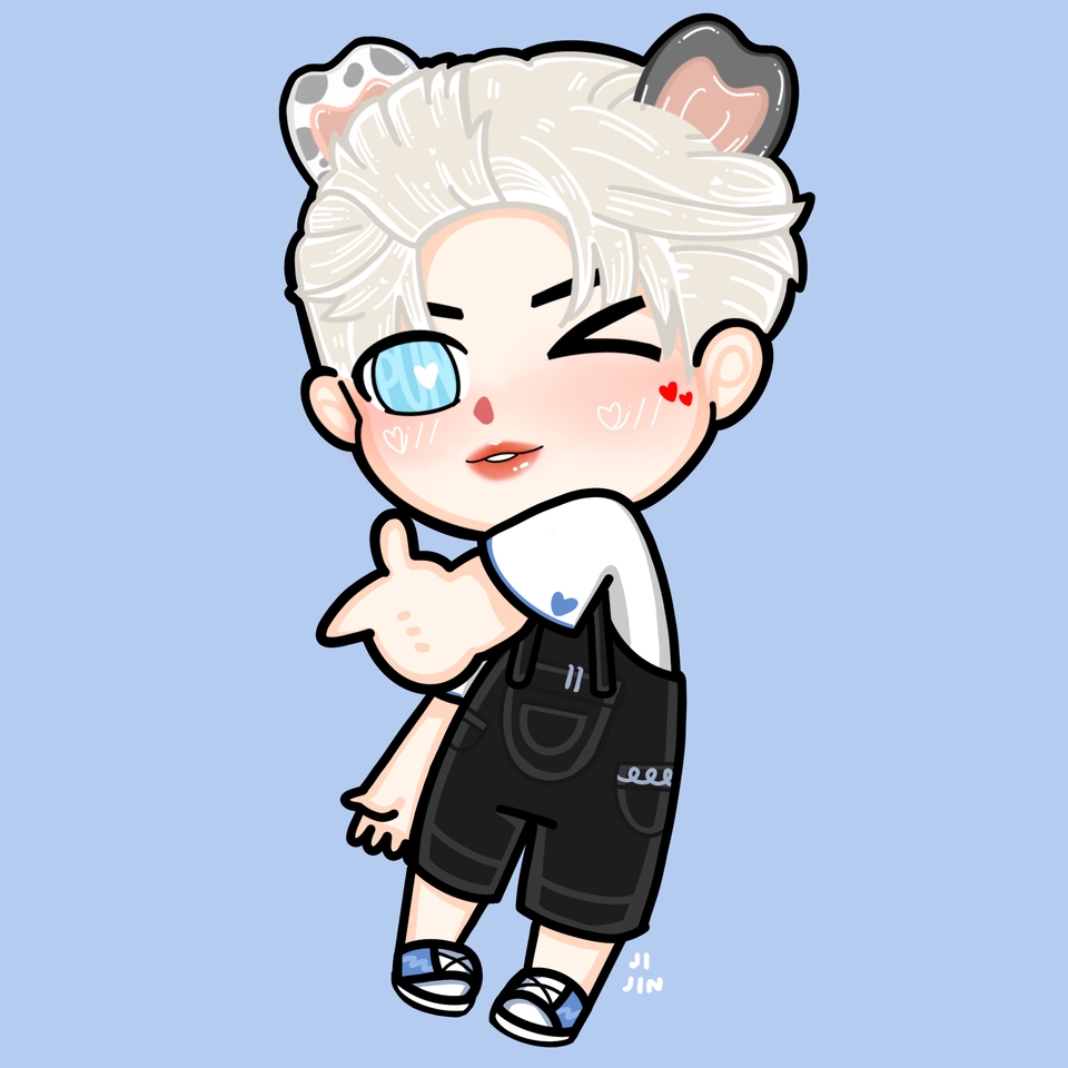 วาดภาพการ์ตูน - วาดภาพคาแรกเตอร์ CHIBI by.JIJIN STUDIO - 11