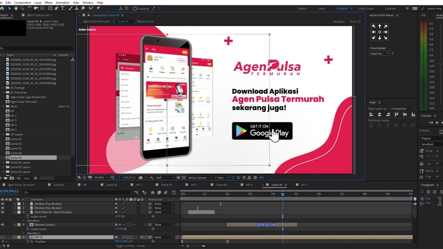 3D & Animasi - Animasi Profesional Lisensi Komersil untuk Perusahaan Promosi/Iklan Komersil dan Televisi - 6
