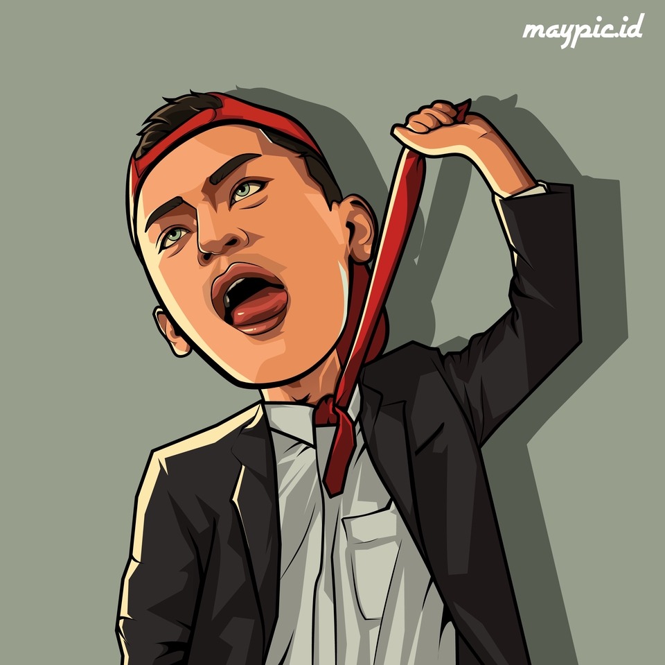 Gambar dan Ilustrasi - Jasa Cartoon Potrait/Vector Art  - 9